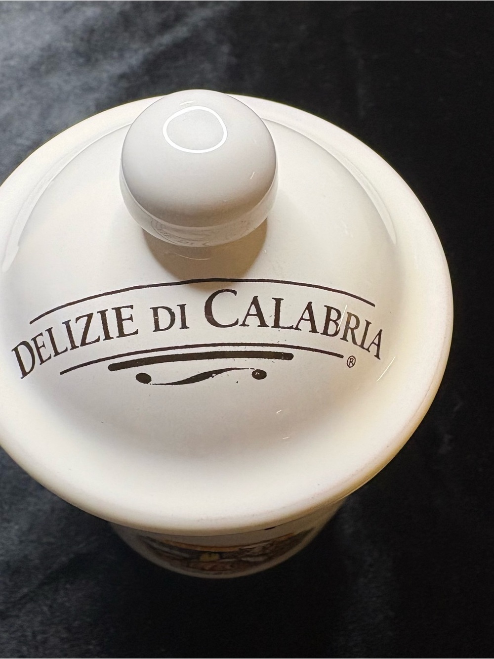 Vintage Delizie DiCalabria Ceramic Jar - Picture 3 of 6